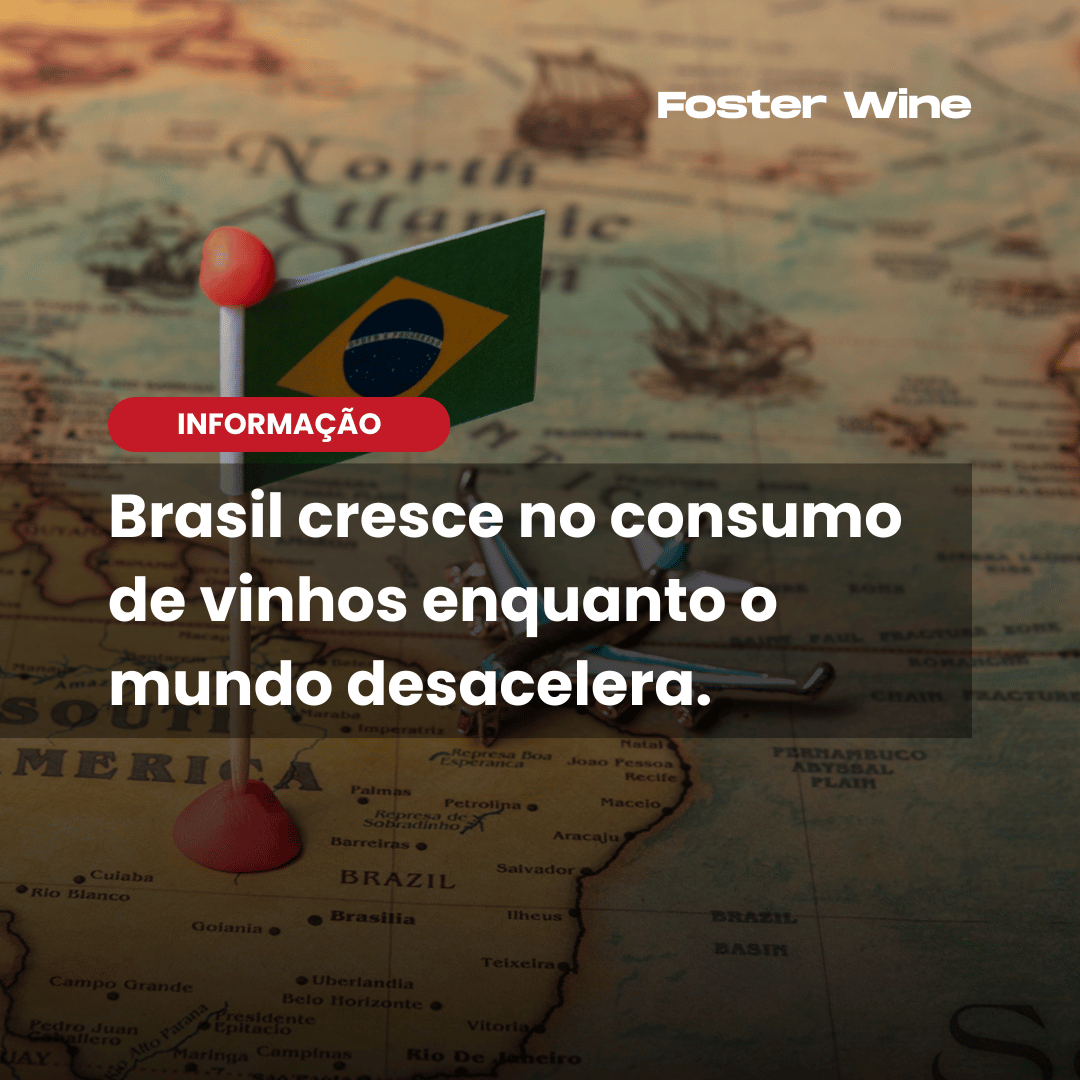 Brasil cresce no consumo de vinho enquanto mundo recua