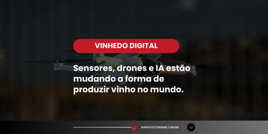 Tecnologia no vinhedo: sensores, drones e IA na viticultura