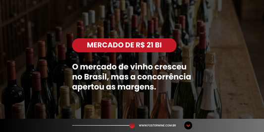 Mercado de vinho no Brasil cresce, mas setor enfrenta pressão nas margens