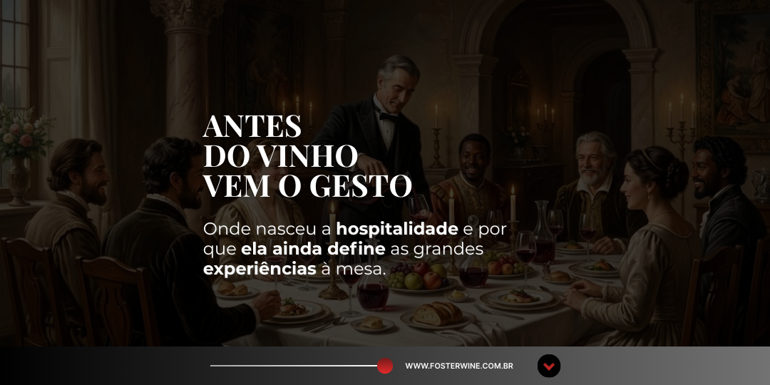 A história da hospitalidade à mesa