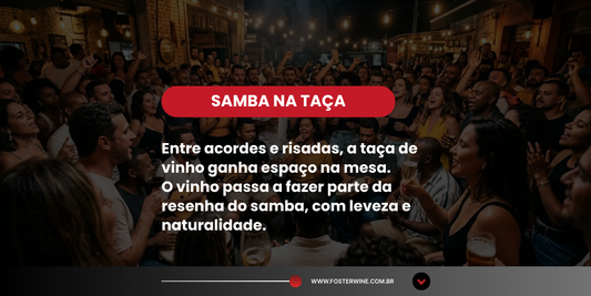 O vinho entrou na roda: samba, cultura e tradição