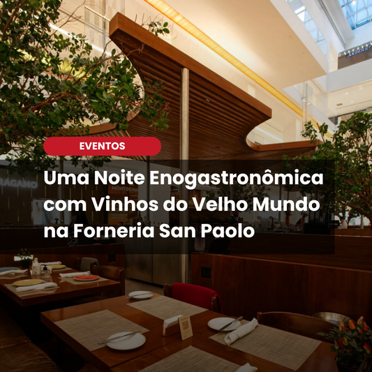Wine Tasting com Douglas Avillin na Forneria San Paolo